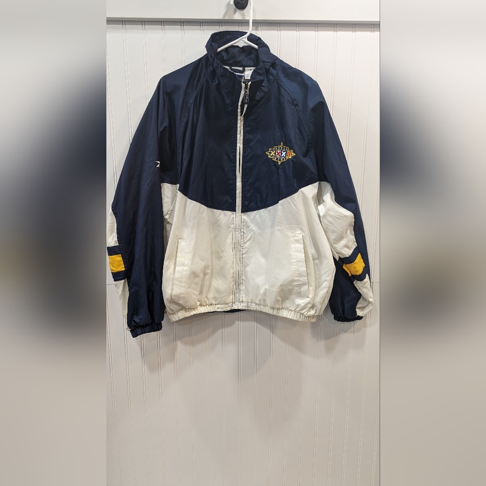 Vtg 1990s 90s Retro Denver Broncos Super Bowl 32 Jacket Mens Reebok Jacket SZ MD